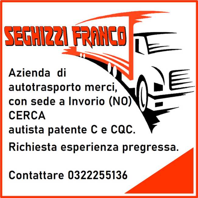 SEGHIZZI banner