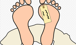 piede cadavere